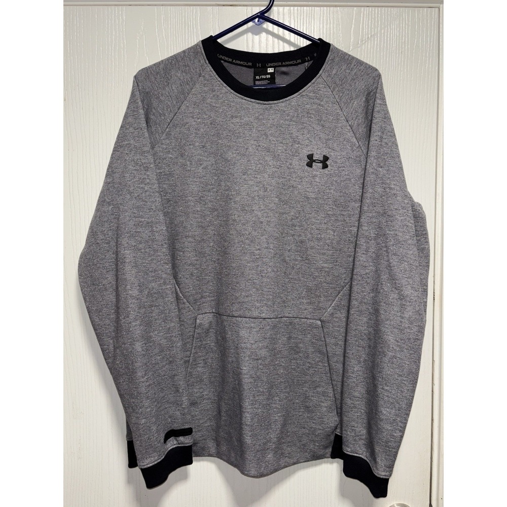 Under‎ Armour ColdGear Golf Pullover Sweatshirt Gray Crewneck Men's XL